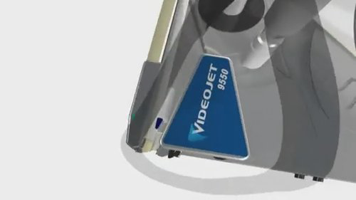 How to change the Videojet 9550 print roller