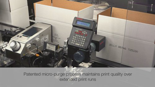 Marking, coding and labeling solutions with Videojet large character marking (LCM) printers