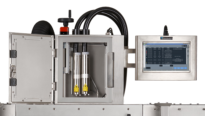 fiber laser marking system lightfoot canning close up