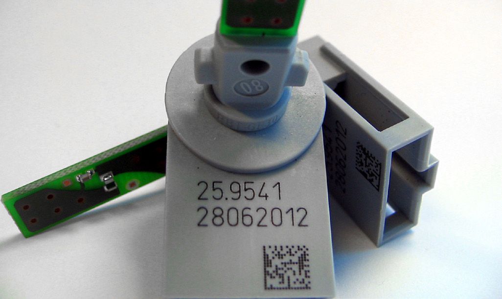 laser printing on plastics