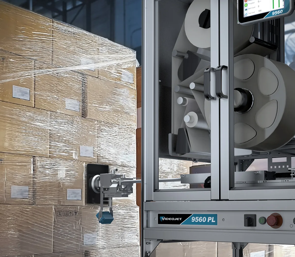 lpa-9560 pl applying label
