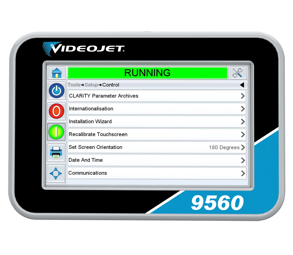 lpa-9560 pl gui screen
