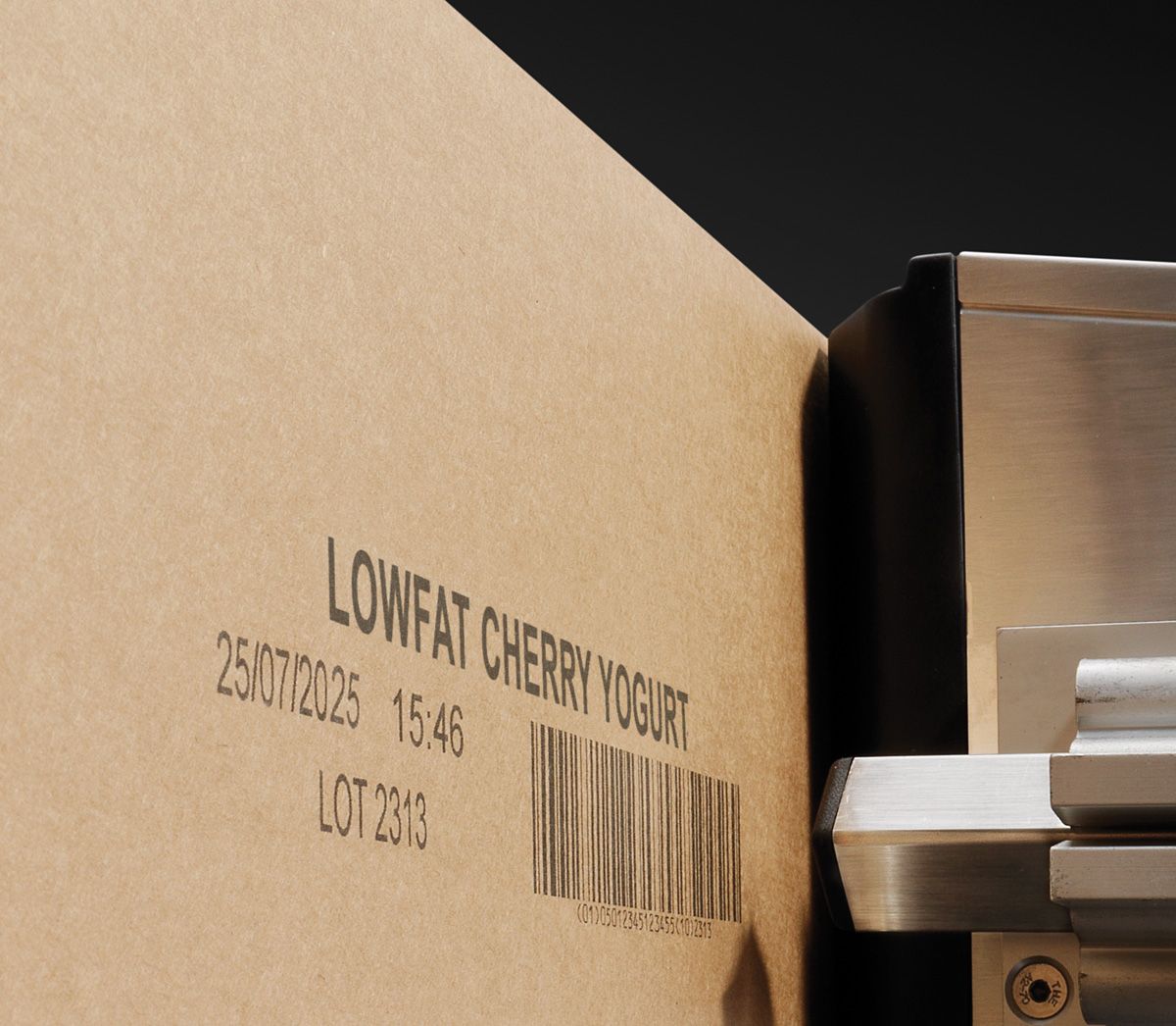 marking printing on corrugate cases boxes